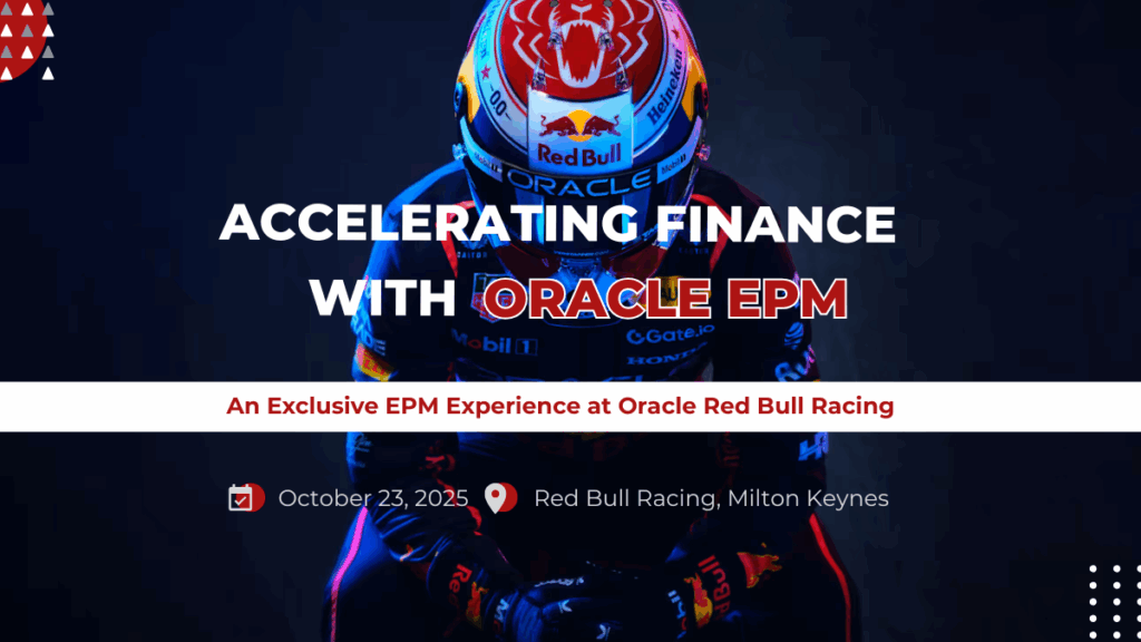 Oracle EPM at Red Bull Racing
