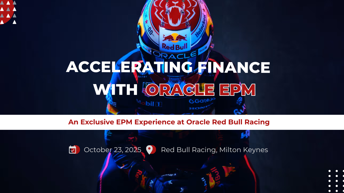Oracle EPM at Red Bull Racing